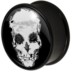 Wildcat® - Black Roses Skull