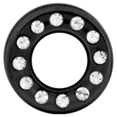 Titan Blackline® - Jewelled Flesh Tunnel