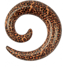 Acrylic Leopard Spiral
